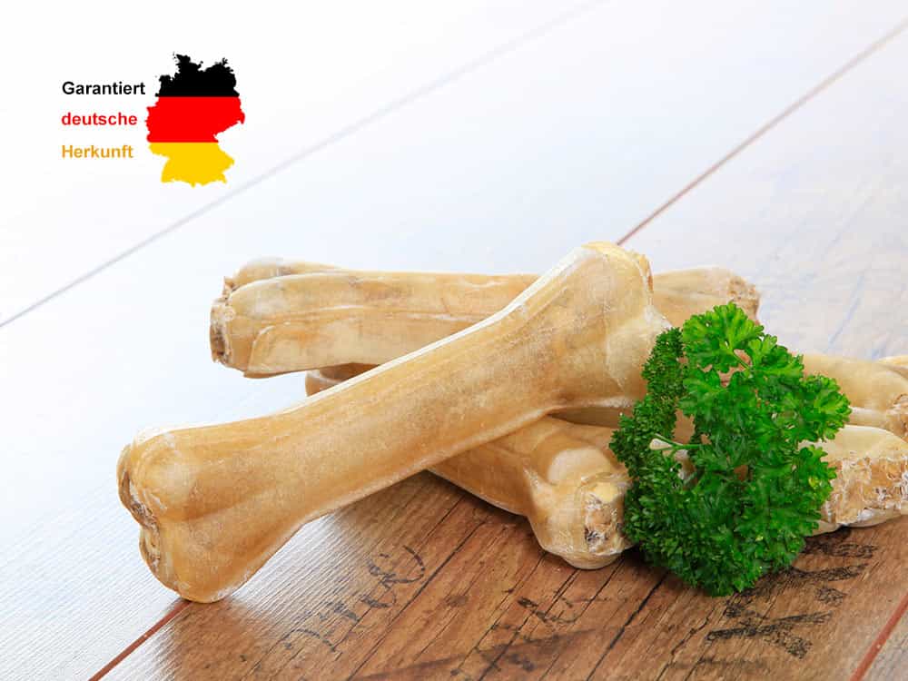 Kauknochen natur mit Pansen