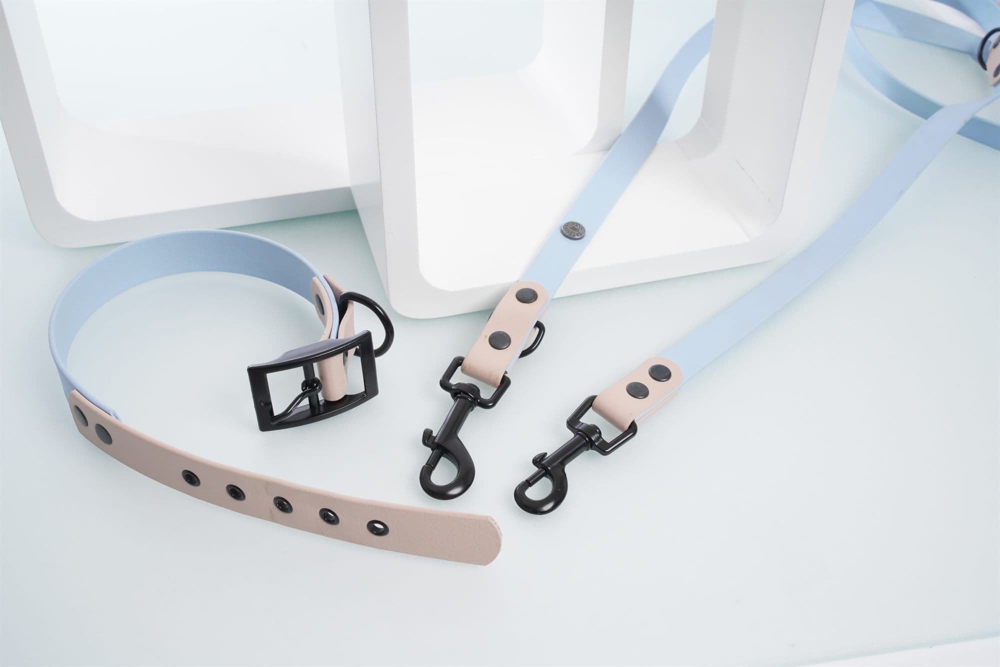 Biothane-Halsband und Leine als Produktdetail